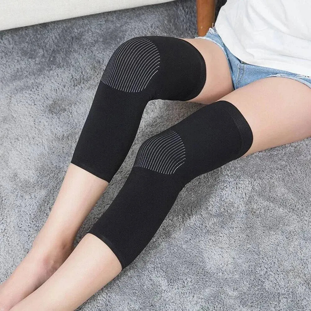 1 Pair Winter Warm Knee Pads Sports Kneepad Unisex Knee Protector Gear Breathable Yoga Knee Brace Arthritis Joints Leg Warmers