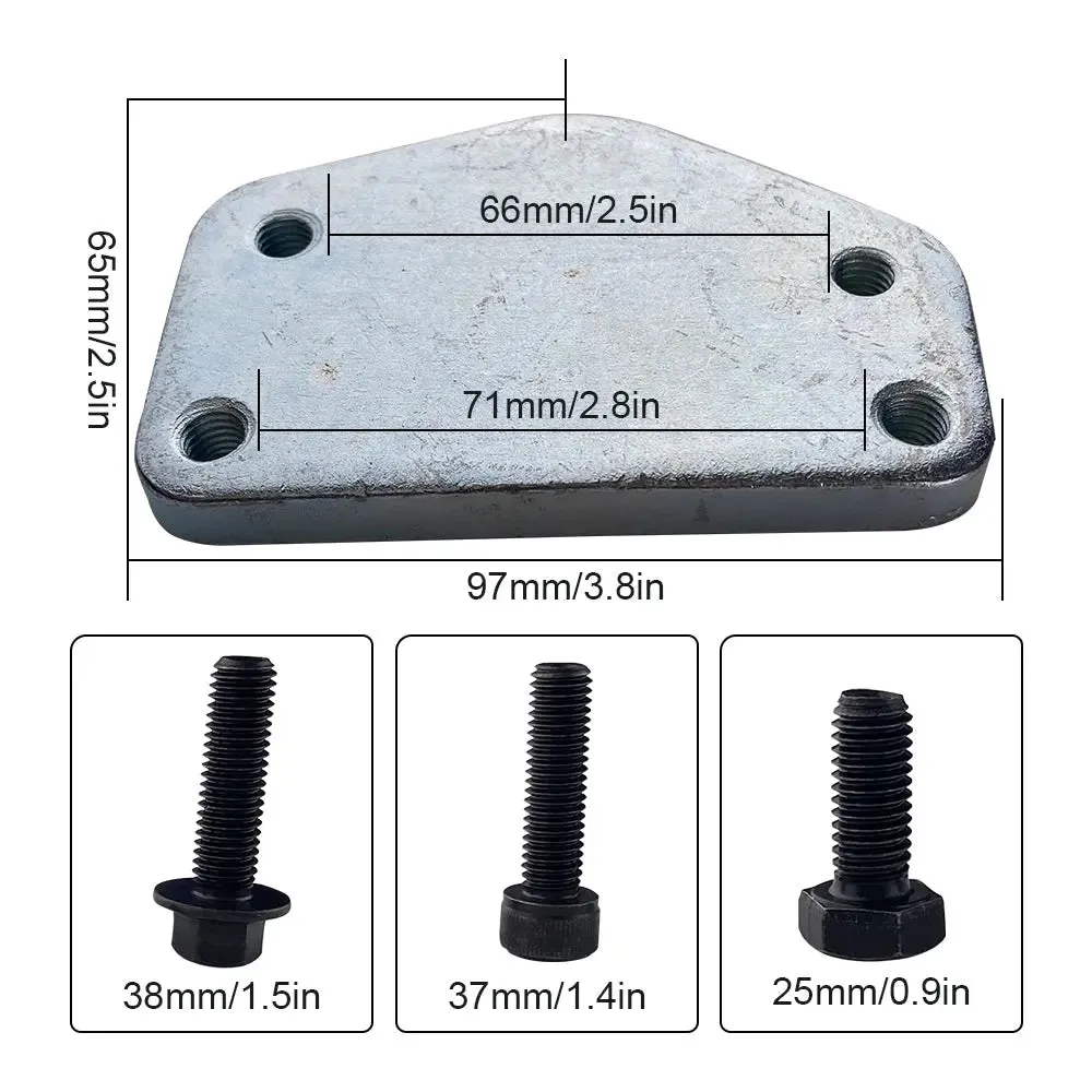 2004-2005 Chevy/GMC 6.6L Duramax LLY EGR Delete Kit｜SPELAB