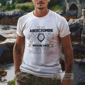 Abercrombie Family Crest 2D Cotton Men's T-Shirt Wreaking Havoc Style