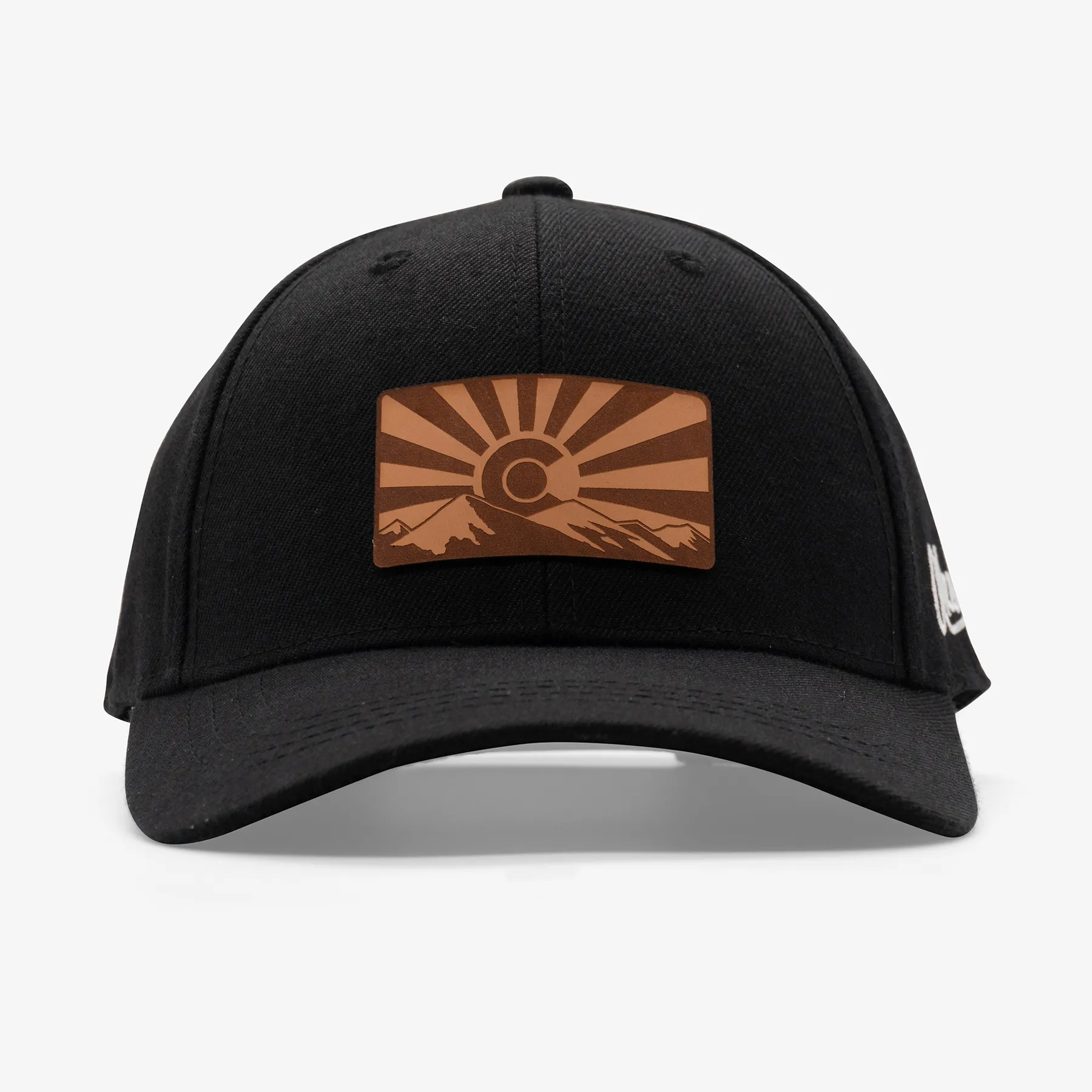 Aksels Laser Low Profile Colorado Sunset Fabric Snapback Hat