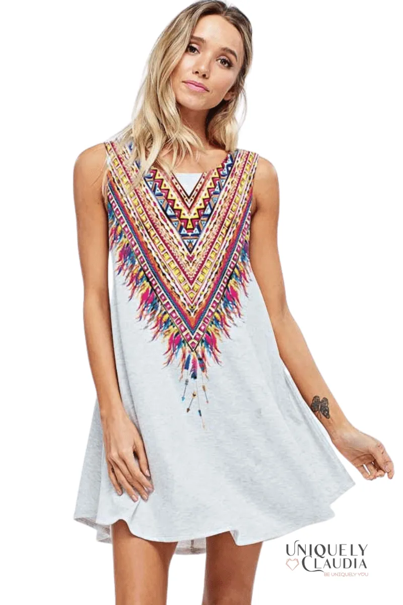 Anais Bohemian Mini Dress