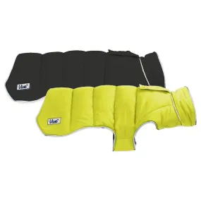 ANCOL VIVA DOG COAT REVERSIBLE BLACK/HI-VIS