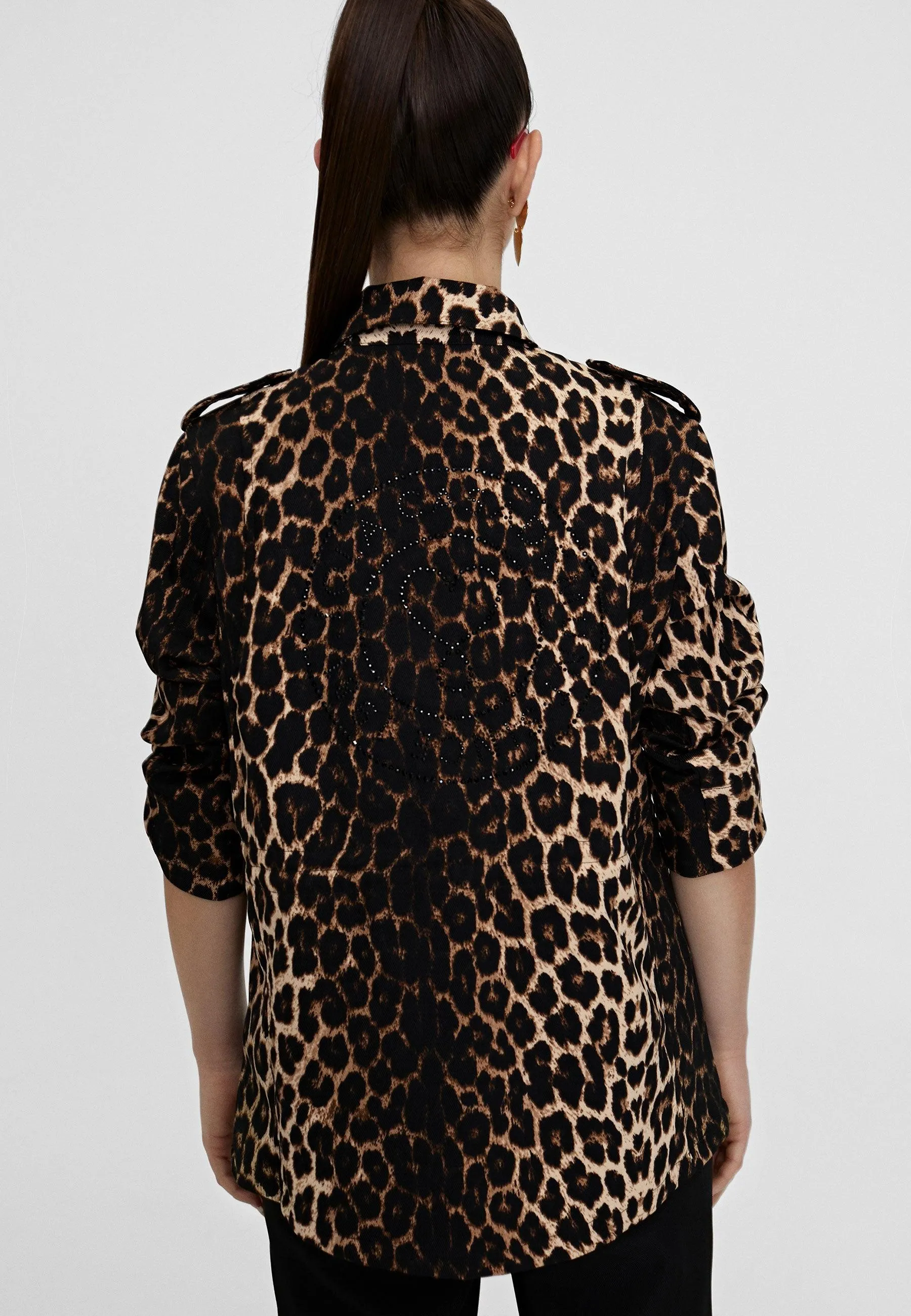 Animal print jacket