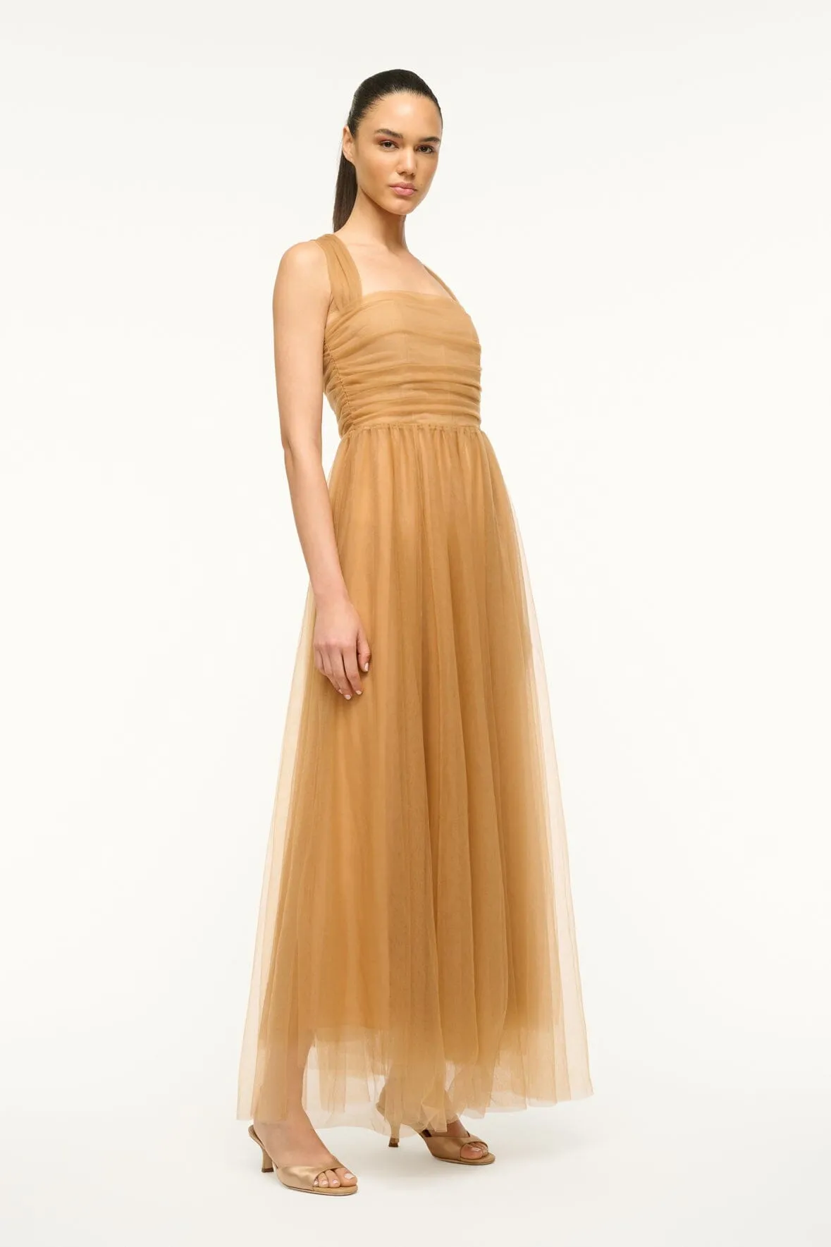 ANTONIA DRESS | CAMEL