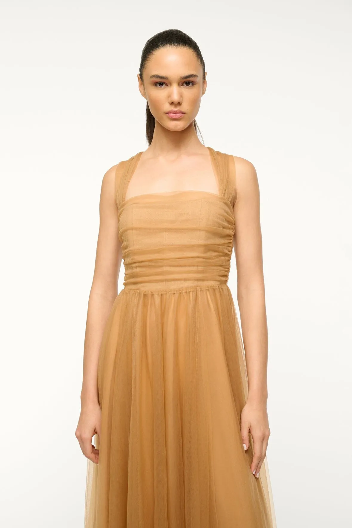 ANTONIA DRESS | CAMEL