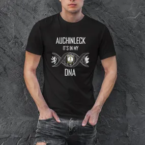 Auchinleck (Affleck) Family Crest DNA In Me Mens Cotton T Shirt