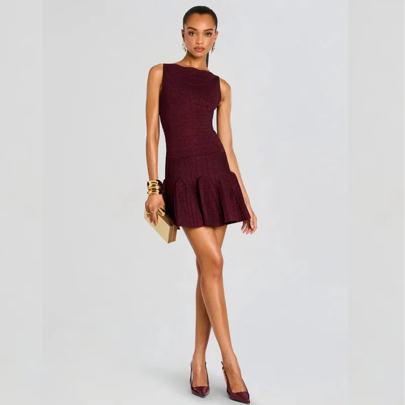 Audrina Knit Dress - XS