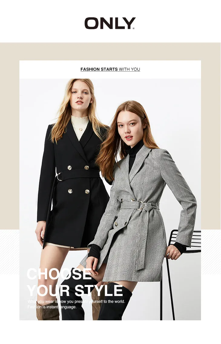 Autumn Winter Women's Mid-length Thin Suit Jacket