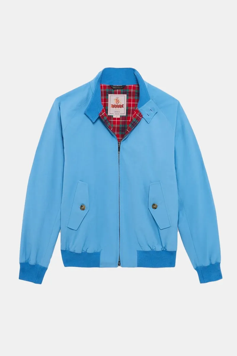 Baracuta G9 Classic Cotton-Blend Harrington Jacket (Heritage Blue)