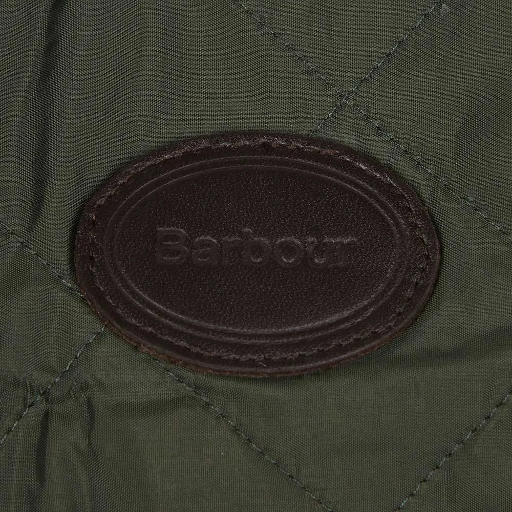 BARBOUR Dog Coat - Diamond Quilted - Olive