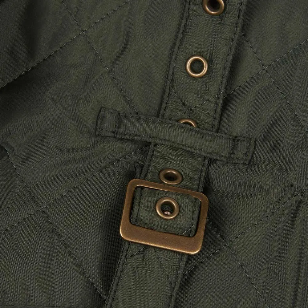 BARBOUR Dog Coat - Diamond Quilted - Olive