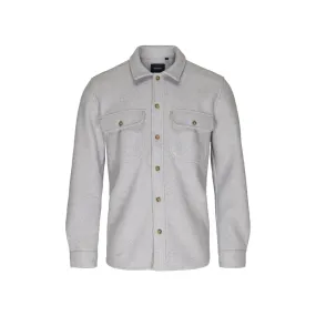 Barney Overshirt - Grey Melange