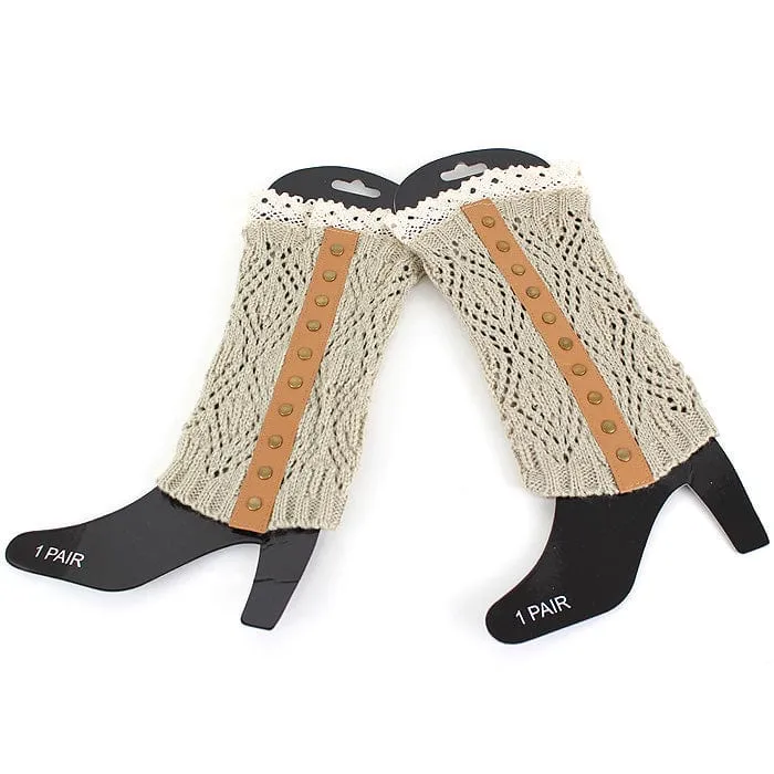 BC10102 Fashion Crochet Boot Cuffs/Leg Warmers