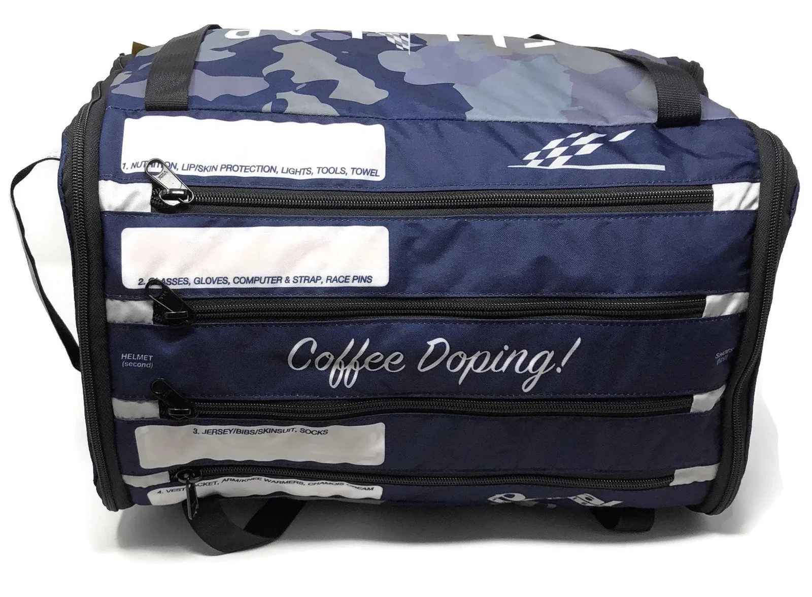 Bell Lap Coffee - new colors - RACEDAY BAG - ships in about 3 weeks