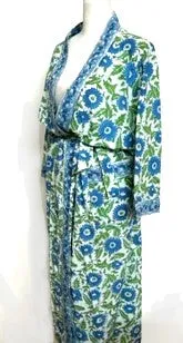 Best Seller: Rich Mixed Print Kimono Dusters (Blue Floral)