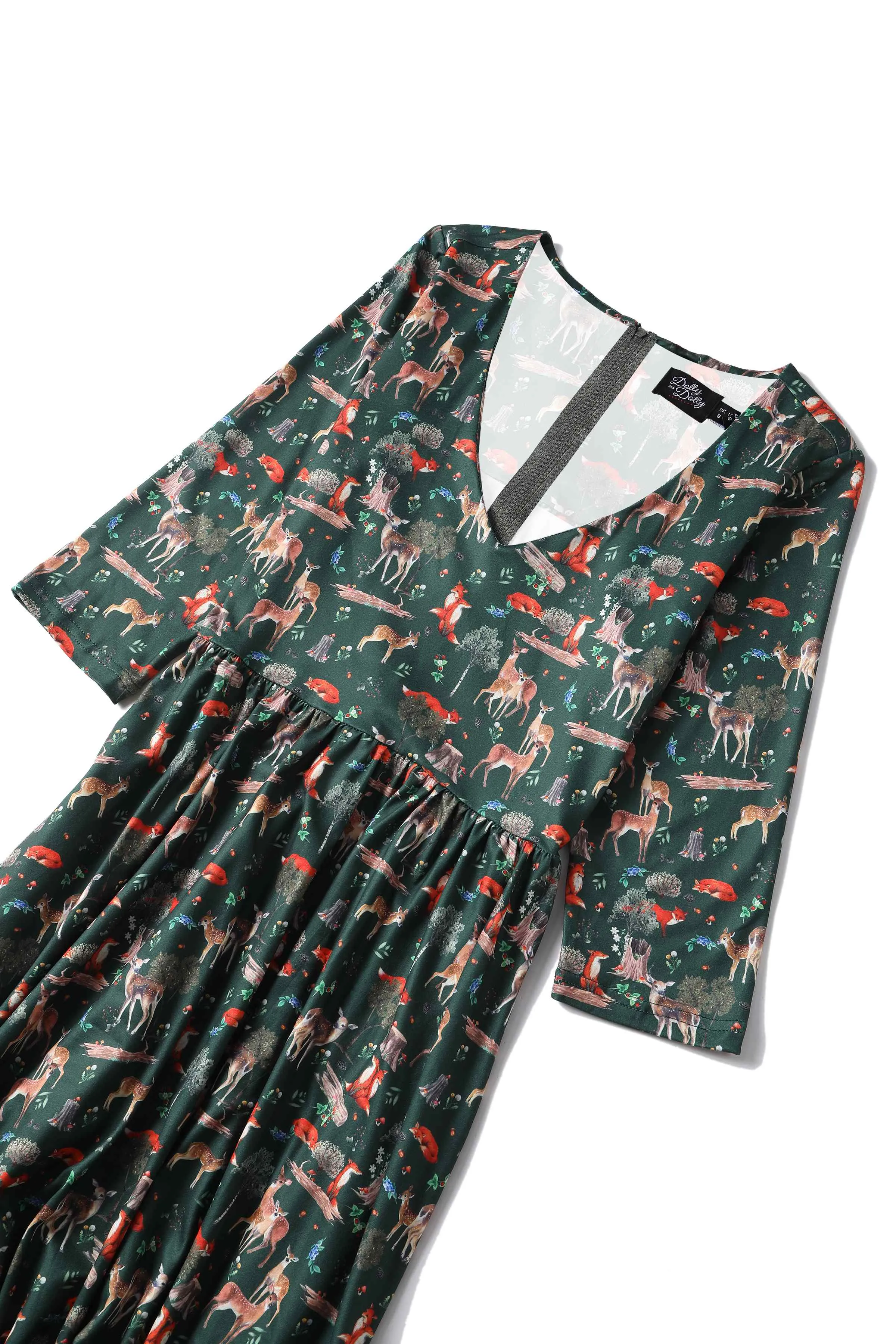 Billie Green Woodland Dress