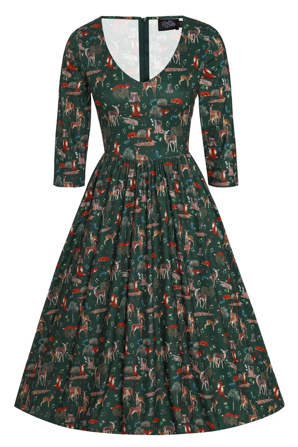 Billie Green Woodland Dress