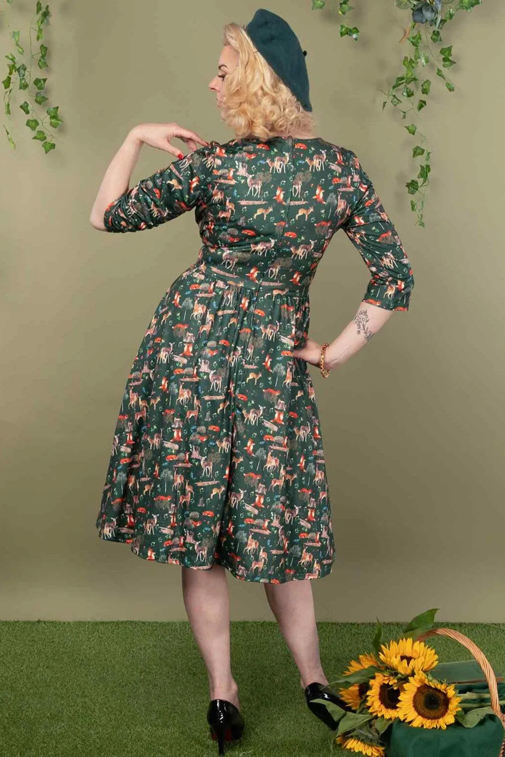 Billie Green Woodland Dress