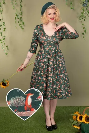 Billie Green Woodland Dress