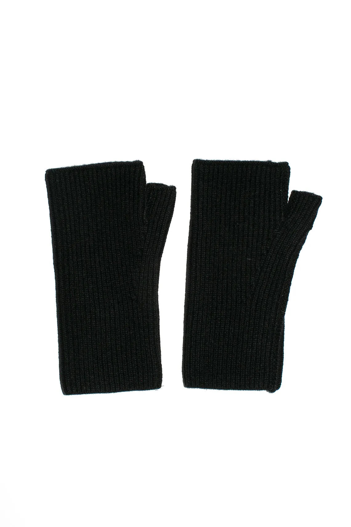 Black Cashmere Arm Warmers