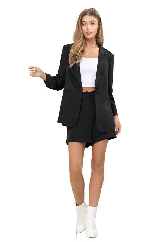 Blazer and Short Set