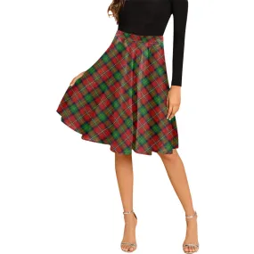 Boyd Tartan Melete Pleated Midi Skirt