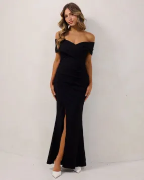 Briana Maxi Dress- Black