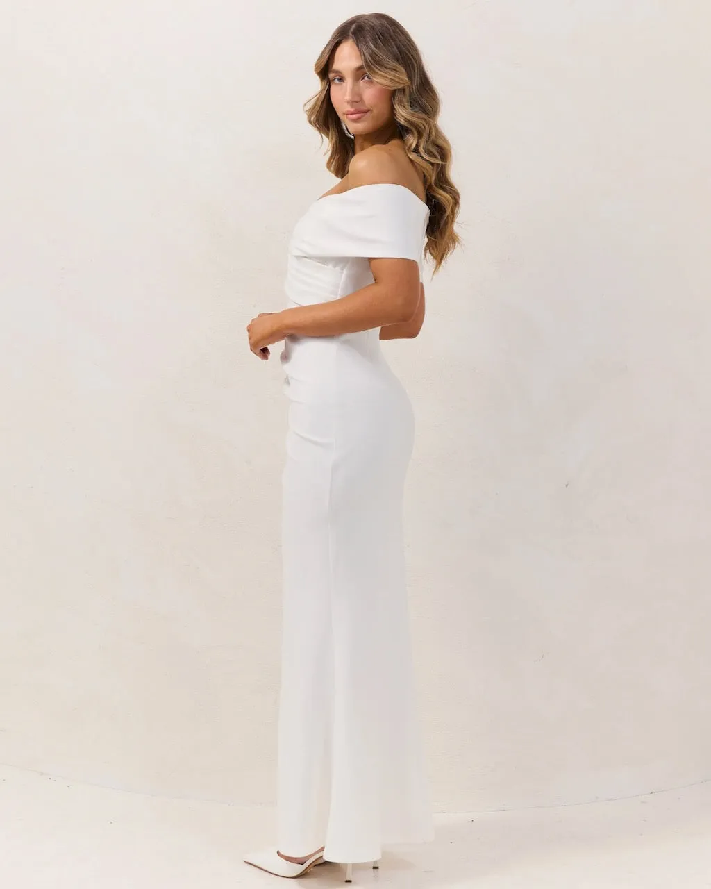 Briana Maxi Dress- White