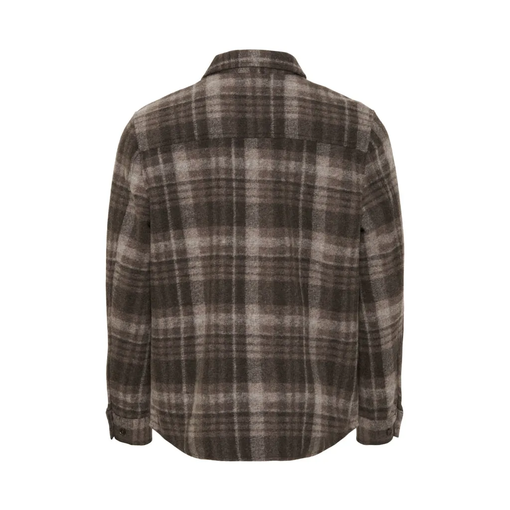 Buster Overshirt - Dark Brown