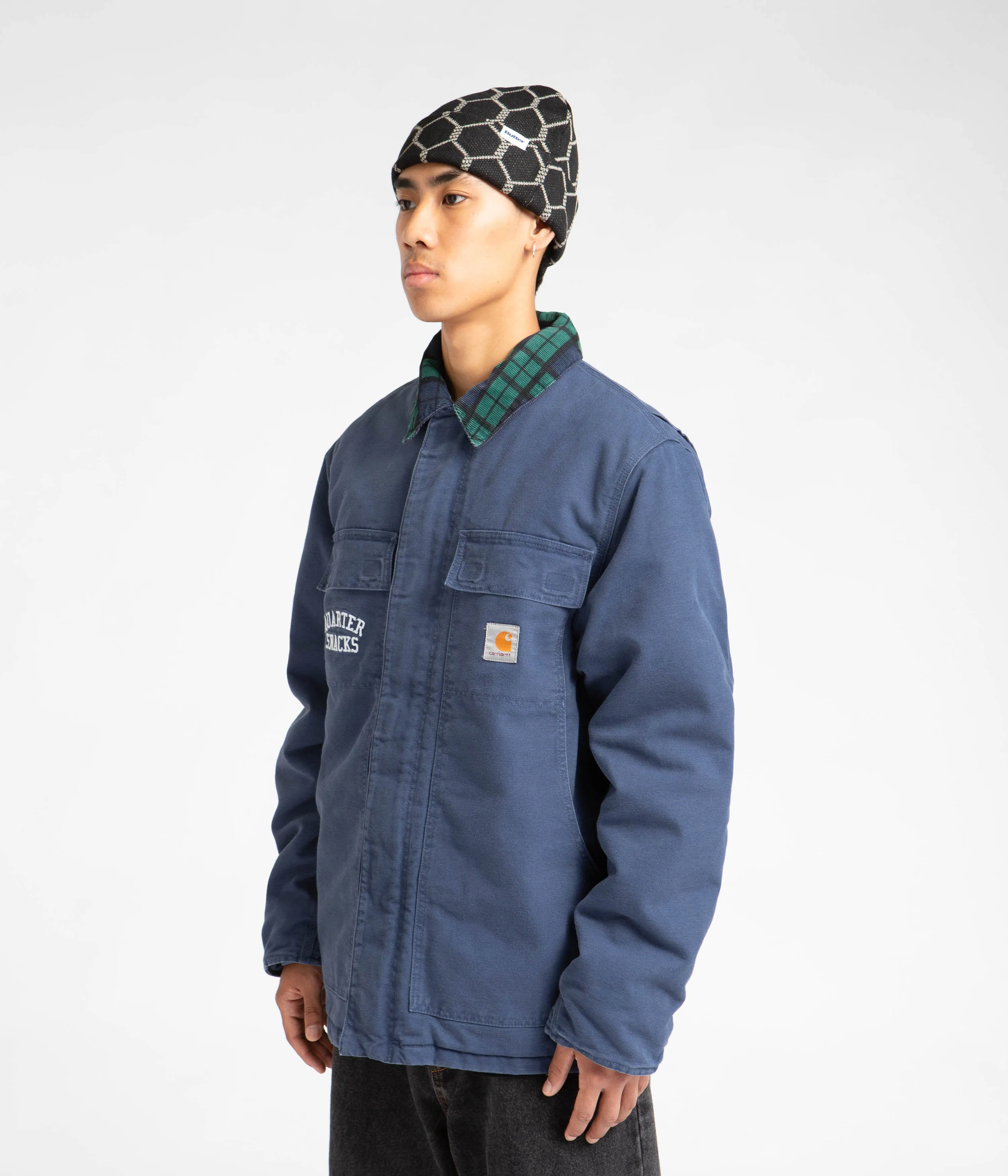 Carhartt x Quartersnacks OG Arctic Coat - Blue