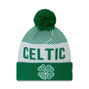 Celtic FC Engineered Green Cuff Knit Beanie Hat