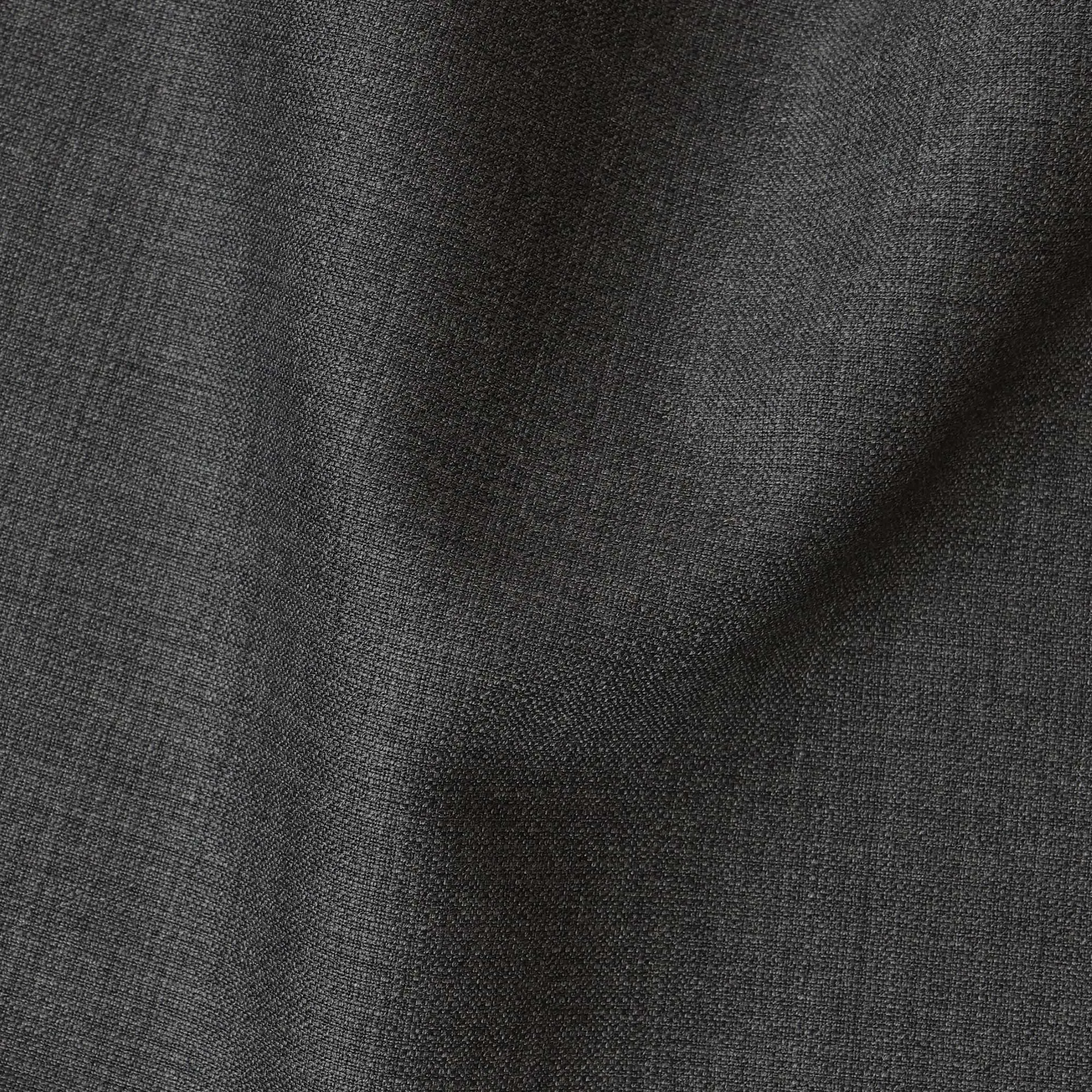 Charcoal Grey Italian Blended Wool Jacketing Fabric – 3.5 Meters, 150 cm Width, Made in Italy-D20540