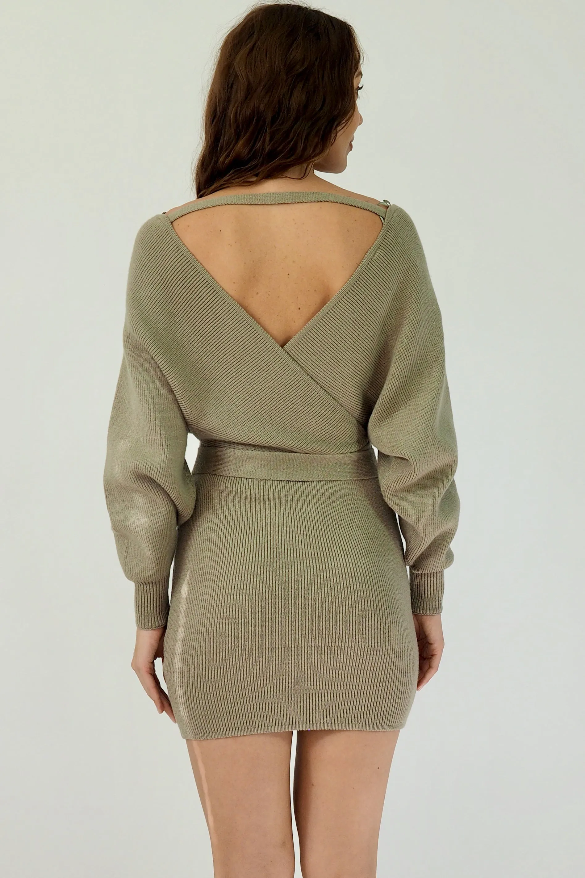 Chloe Dress - Forest Green