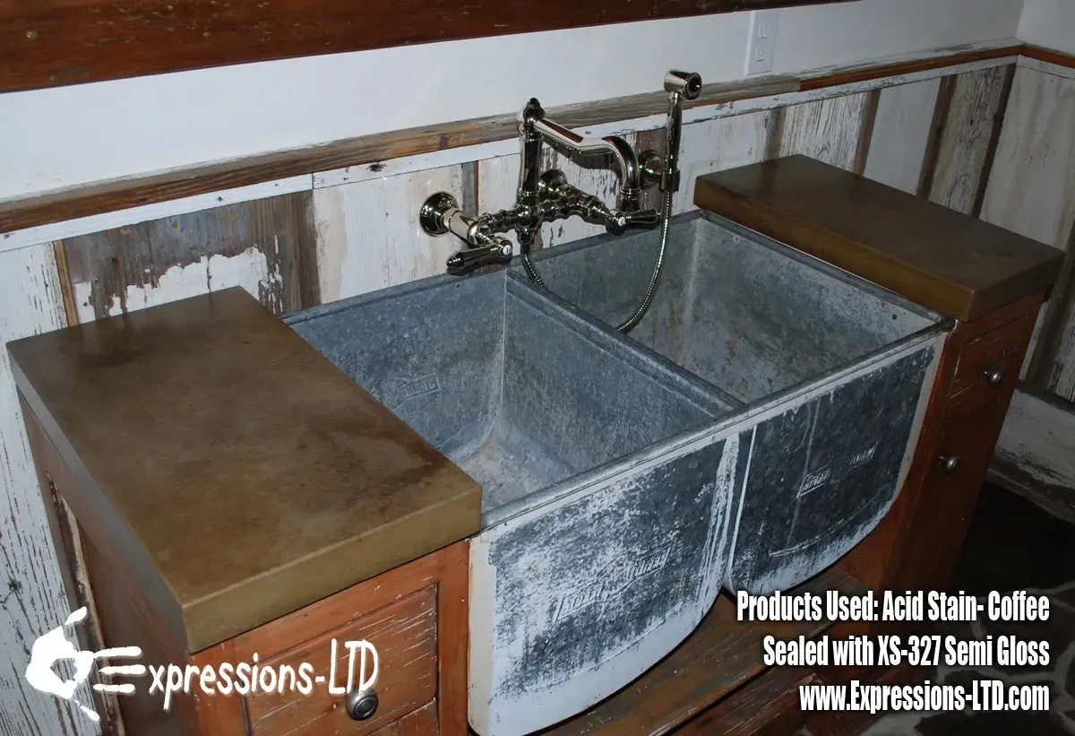 Concrete Acid Stain - Concrete Coatings VIVID