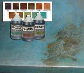 Concrete Acid Stain - Concrete Coatings VIVID