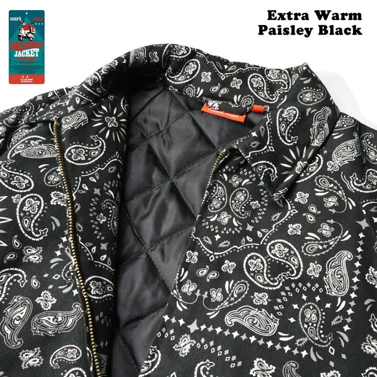 Cookman Delivery Jacket EX Warm - Paisley Black