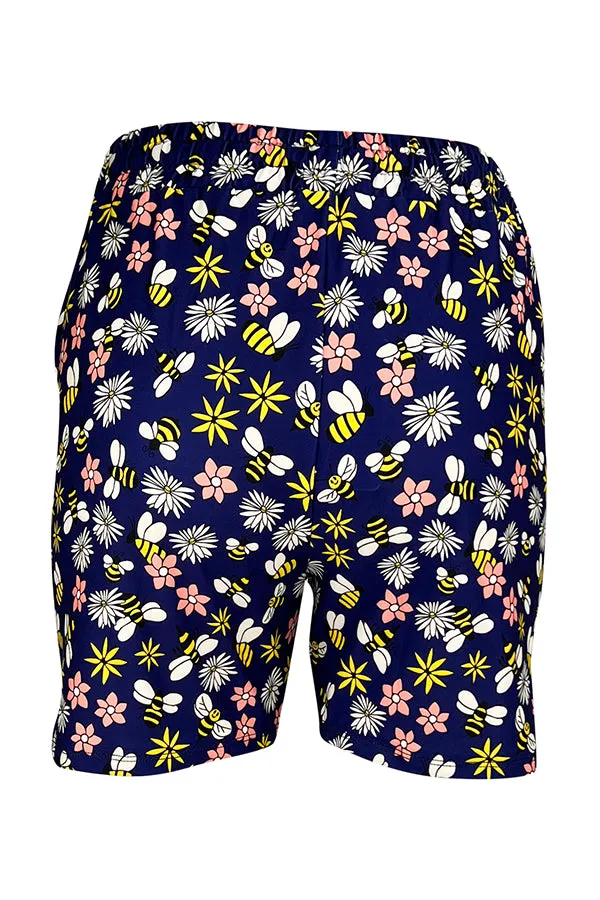 Daisy Bee Jogger Shorts