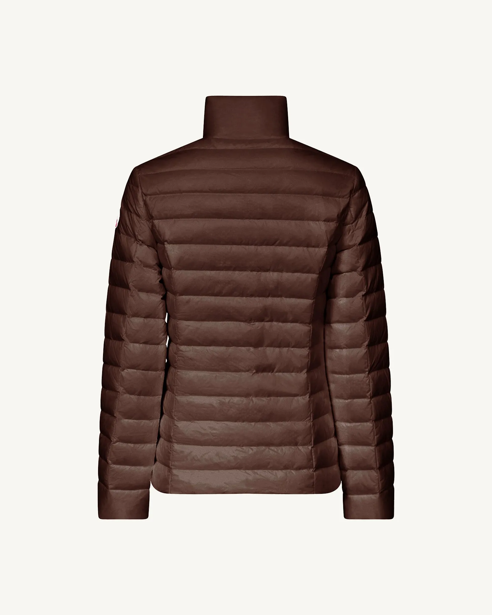 Dark chocolate Cha lightweight puffer jacket