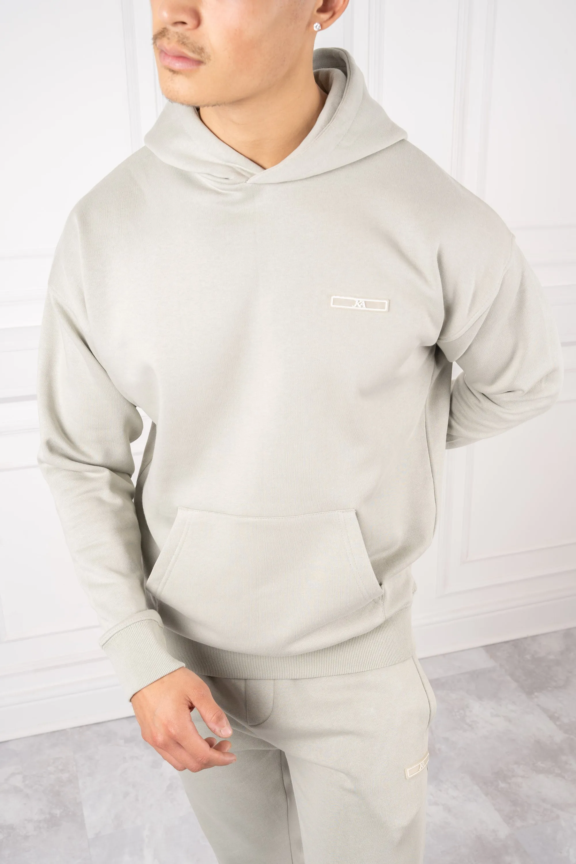 Day To Day Slim Fit Hoodie - Pale Green