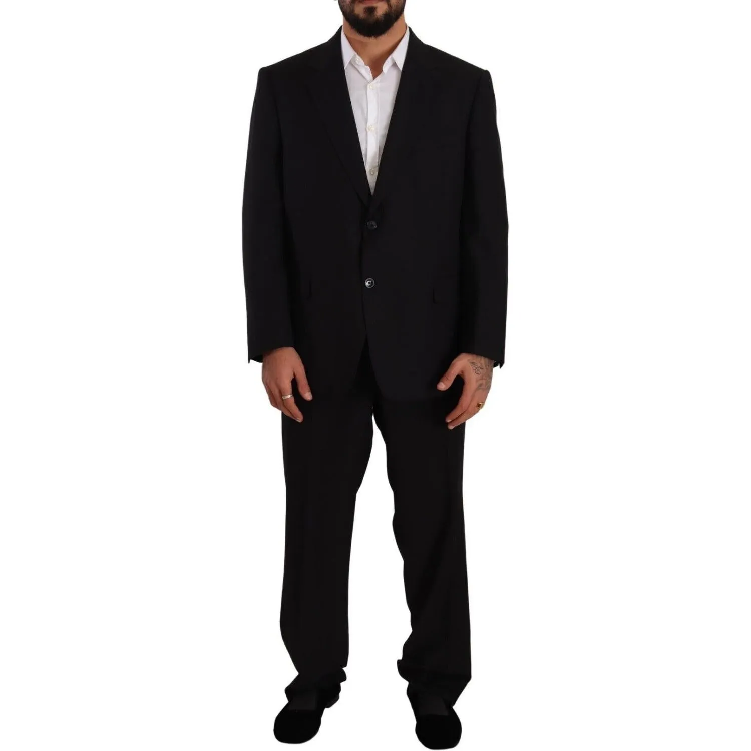 Domenico Tagliente Elegant Two-Piece Deconstructed Suit