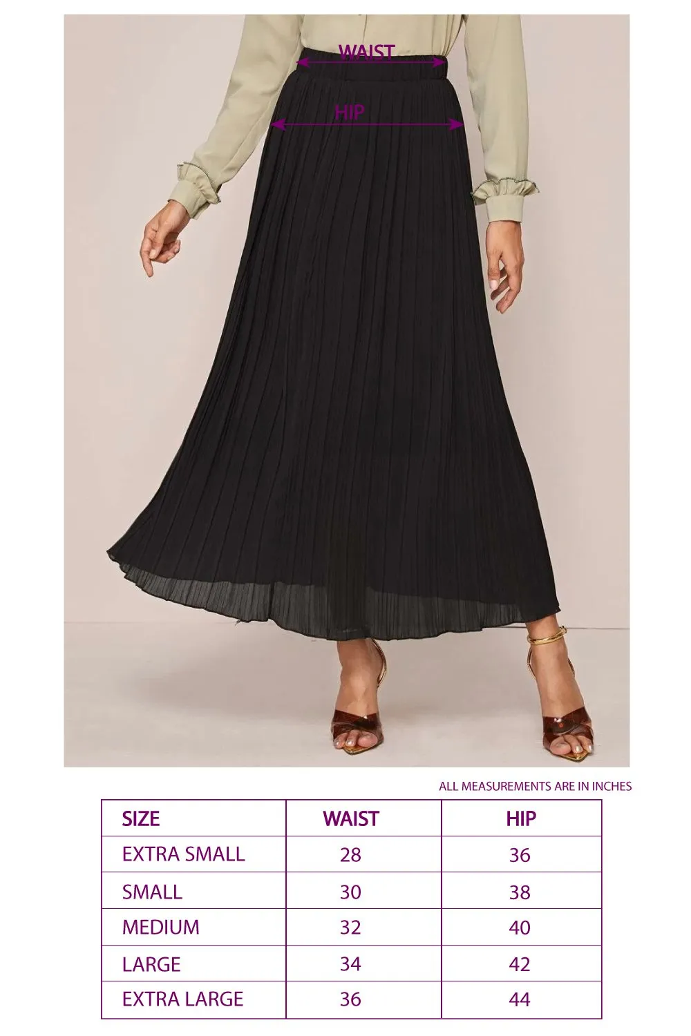 Double Split Thigh Solid Maxi Skirt