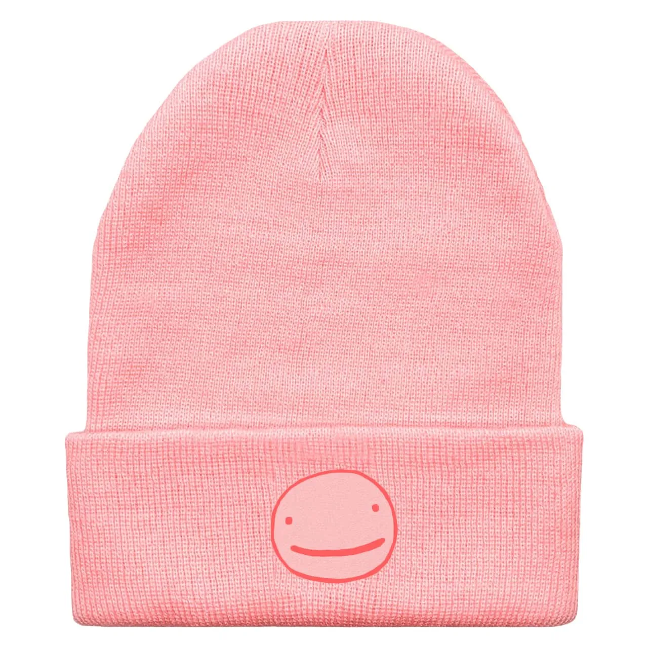 Dream Smiley Face Cuffed Beanie