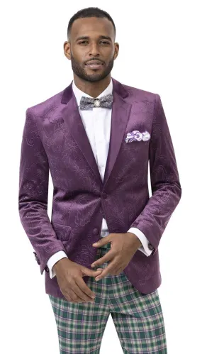 EJ Samuel Lavender Blazer J37