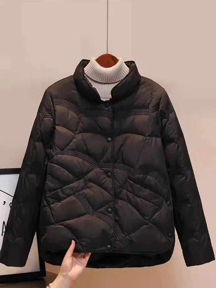 Elegant Short Down Jacket