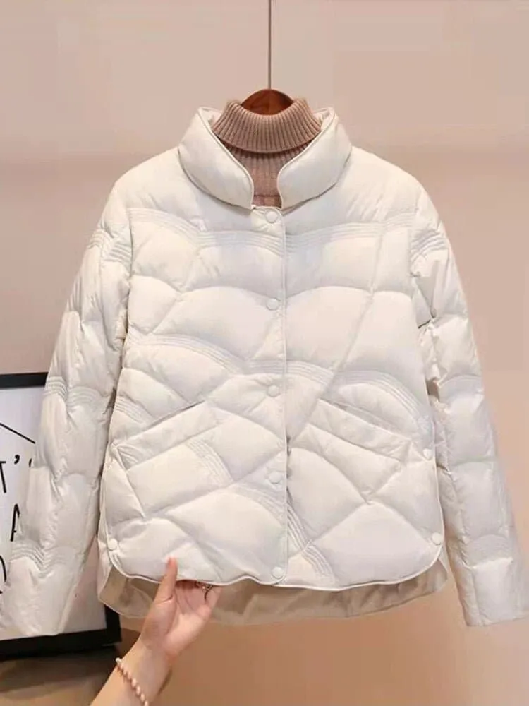 Elegant Short Down Jacket