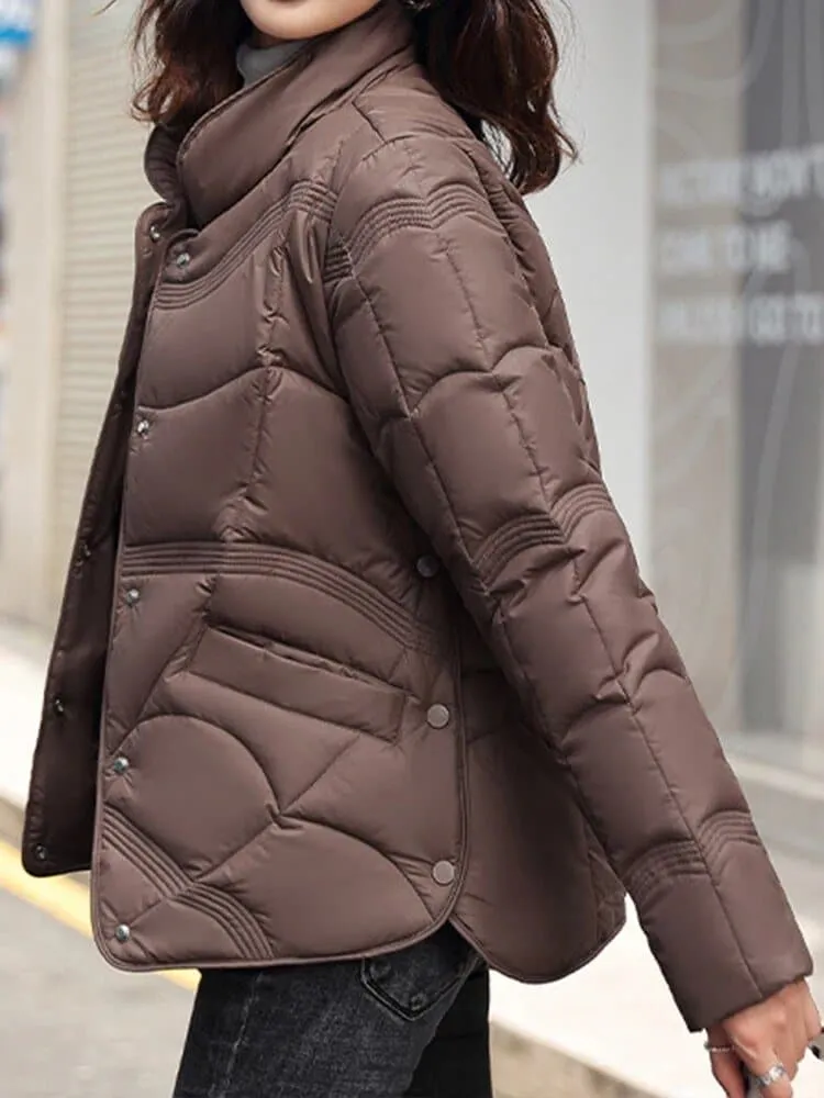 Elegant Short Down Jacket