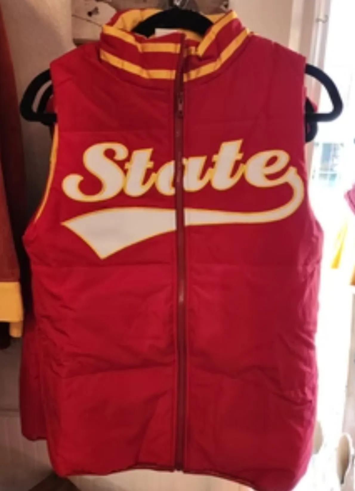 Embroidered Iowa State Vest