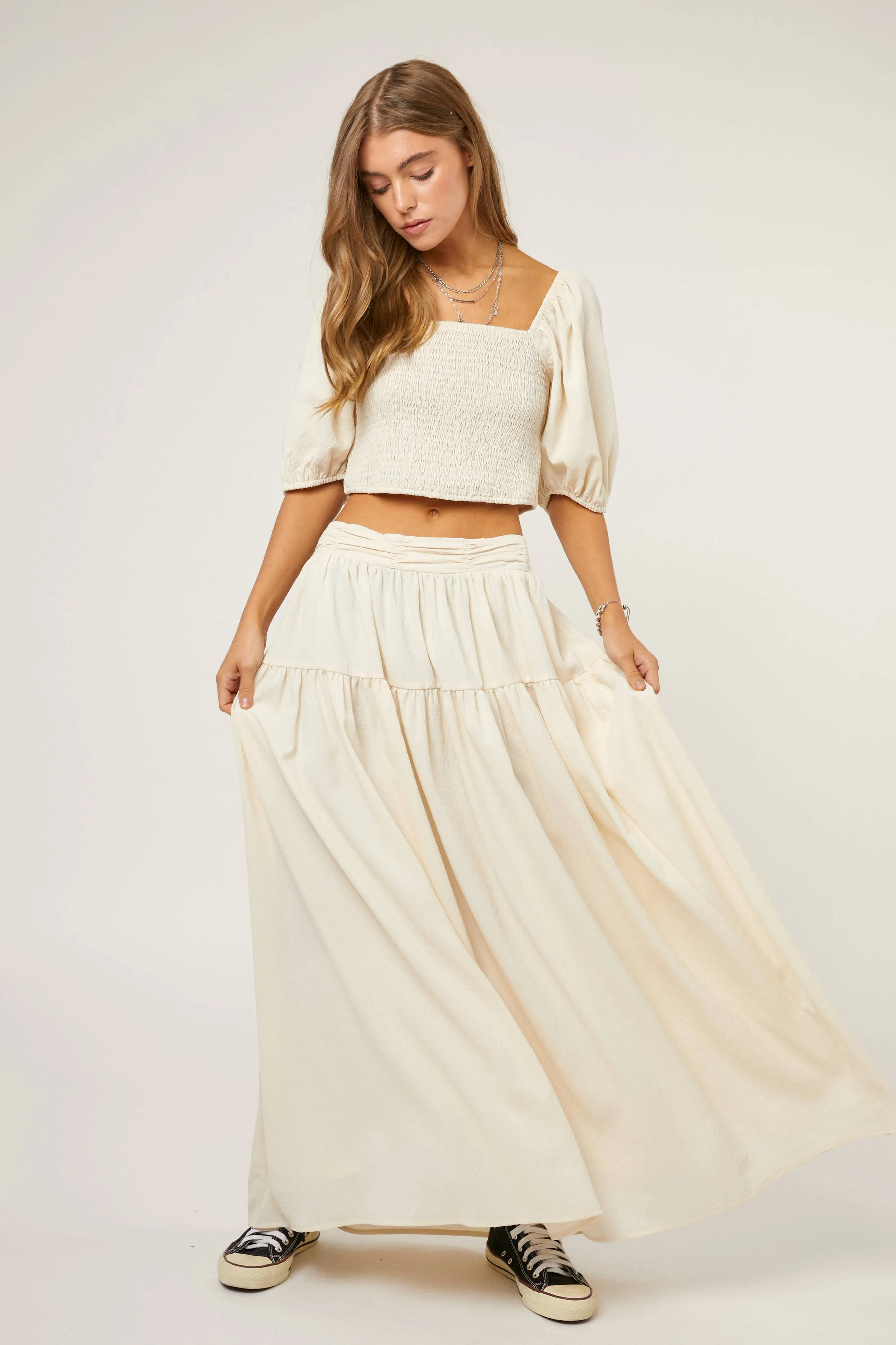 Fall Fields Maxi Skirt