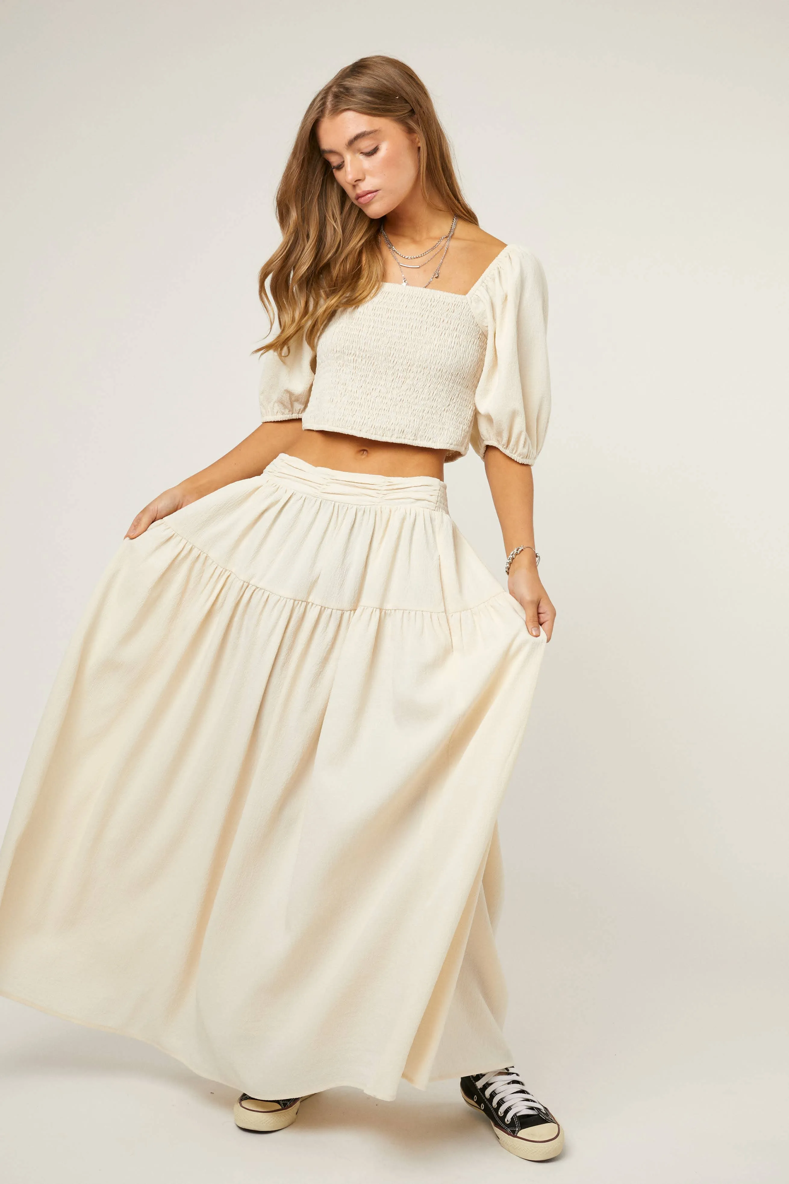 Fall Fields Maxi Skirt