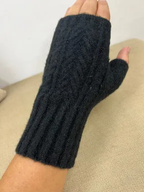 Fingerless Gloves - Black